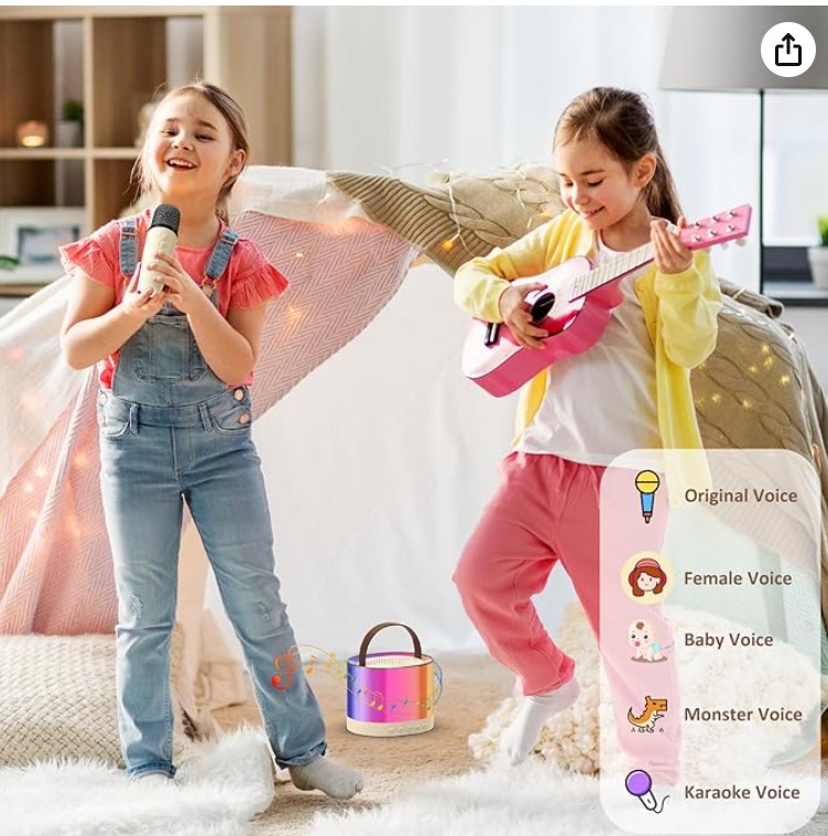 Parlante Karaoke Microfono